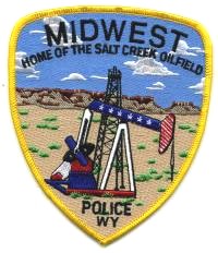 Midwest Police (Wyoming)
Thanks to BensPatchCollection.com for this scan.
