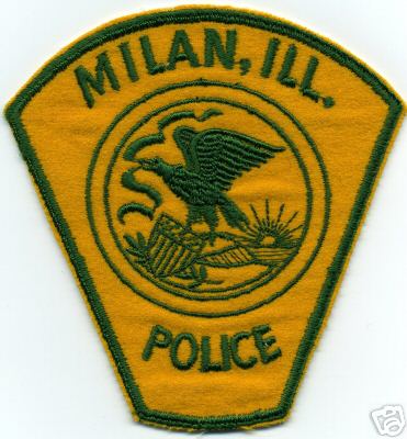 Milan Police (Illinois)
Thanks to Jason Bragg for this scan.

