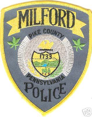 Milford Police
Thanks to Conch Creations for this scan.
County: Pike
Keywords: pennsylvania