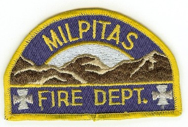Milpitas Fire Dept
Thanks to PaulsFirePatches.com for this scan.
Keywords: california department