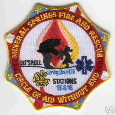 Mineral Springs Fire and Rescue (North Carolina)
Thanks to Brent Kimberland for this scan.
Keywords: stations 15 & and 16