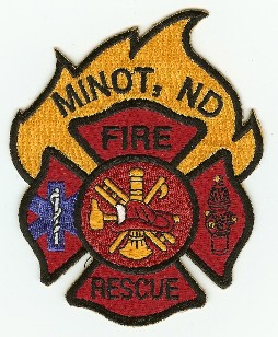 Minot Fire Rescue
Thanks to PaulsFirePatches.com for this scan.
Keywords: north dakota