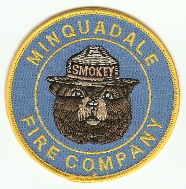 Minquadale Fire Company
Thanks to PaulsFirePatches.com for this scan.
Keywords: delaware