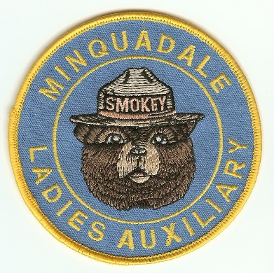 Minquadale Fire Ladies Auxiliary
Thanks to PaulsFirePatches.com for this scan.
Keywords: delaware