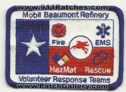 Mobil Beaumont Refinery Volunteer Response Teams (Texas)
Thanks to Mark Hetzel Sr. for this scan.
Keywords: fire ems hazmat haz-mat rescue