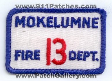 Mokelumne Fire Department 13 (California)
Thanks to Paul Howard for this scan.
Keywords: dept.