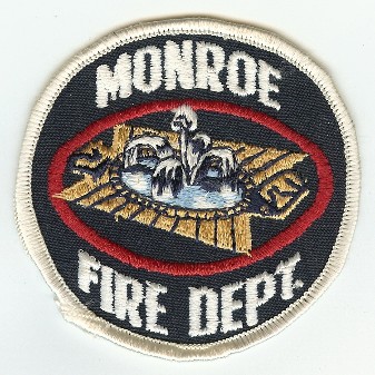 Monroe Fire Dept
Thanks to PaulsFirePatches.com for this scan.
Keywords: louisiana department