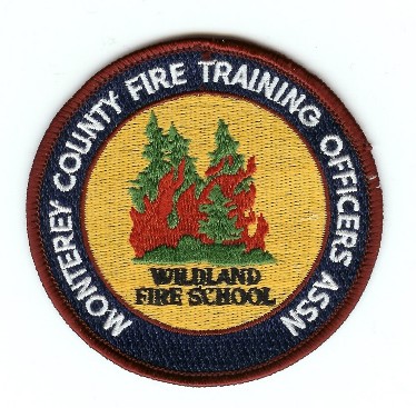 Monterey County Fire Training Officers Assn
Thanks to PaulsFirePatches.com for this scan.
Keywords: california association wildland school