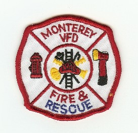 Monterey Fire & Rescue
Thanks to PaulsFirePatches.com for this scan.
Keywords: tennessee vfd volunteer department