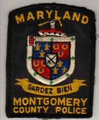 Montgomery County Police
Thanks to BlueLineDesigns.net for this scan.
Keywords: maryland