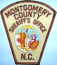 Montgomery County Sheriff's Office
Thanks to Chris Rhew for this picture.
Keywords: north carolina sheriffs