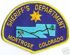 Montrose County Sheriff's Department (Colorado)
Thanks to apdsgt for this scan.
Keywords: sheriffs
