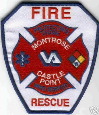 Montrose Castle Point VA Fire Rescue
Thanks to Brent Kimberland for this scan.
Keywords: new york veterans affairs