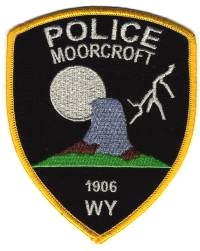 Moorcroft Police (Wyoming)
Thanks to BensPatchCollection.com for this scan.
