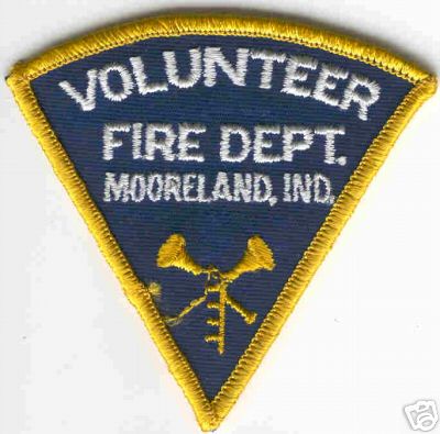 Mooreland Volunteer Fire Dept
Thanks to Brent Kimberland for this scan.
Keywords: indiana department