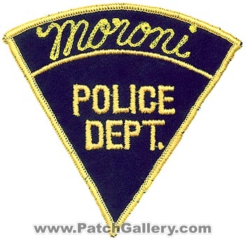 Moroni Police Department (Utah)
Thanks to Alans-Stuff.com for this scan.
Keywords: dept.
