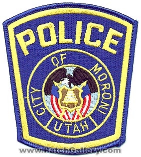 Moroni Police Department (Utah)
Thanks to Alans-Stuff.com for this scan.
Keywords: dept. city of