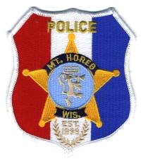 Mount Horeb Police (Wisconsin)
Thanks to BensPatchCollection.com for this scan.
Keywords: mt