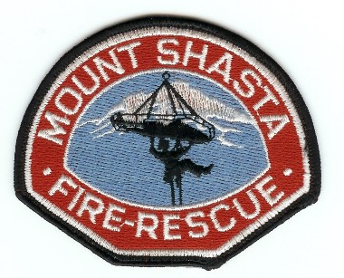 Mount Shasta Fire Rescue
Thanks to PaulsFirePatches.com for this scan.
Keywords: california