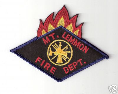 Mount Lemmon Fire Dept
Thanks to Bob Brooks for this scan.
Keywords: arizona department mt.