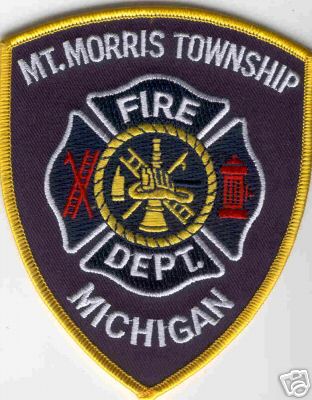 Mount Morris Township Fire Dept
Thanks to Brent Kimberland for this scan.
Keywords: michigan department mt