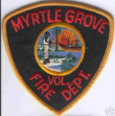Myrtle Grove Vol Fire Dept
Thanks to Brent Kimberland for this scan.
Keywords: florida volunteer department