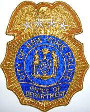 New York Police Department Chief of Department
Thanks to Chris Rhew for this picture.
Keywords: nypd city of