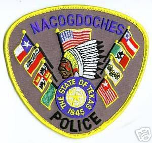 Nacogdoches Police
Thanks to apdsgt for this scan.
Keywords: texas