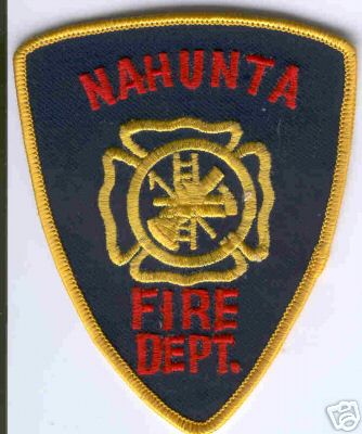Nahunta Fire Dept
Thanks to Brent Kimberland for this scan.
Keywords: georgia department