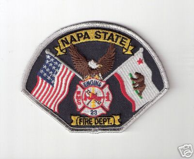 Napa State Fire Engine 23 (California)
Thanks to Bob Brooks for this scan.
Keywords: department dept