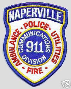 Naperville 911 Communications Division (Illinois)
Thanks to apdsgt for this scan.
Keywords: fire police ambulance utilities