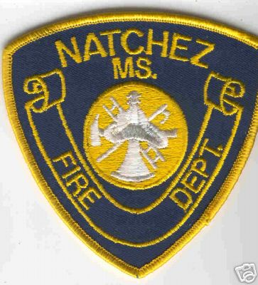 Natchez Fire Dept
Thanks to Brent Kimberland for this scan.
Keywords: mississippi department