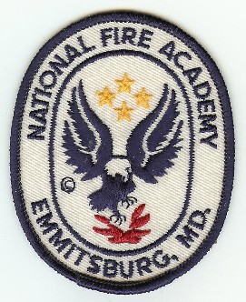 National Fire Academy
Thanks to PaulsFirePatches.com for this scan.
Keywords: maryland emmitsburg