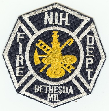 NIH National Institute of Health Fire Dept
Thanks to PaulsFirePatches.com for this scan.
Keywords: maryland department n.i.h. bethesda