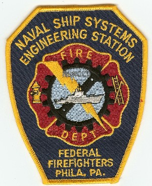 Naval Ship Systems Engineering Station Fire Dept
Thanks to PaulsFirePatches.com for this scan.
Keywords: pennsylvania department federal firefighters us navy