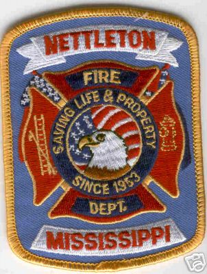 Nettleton Fire Dept
Thanks to Brent Kimberland for this scan.
Keywords: mississippi department