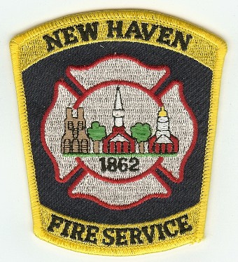 New Haven Fire Service
Thanks to PaulsFirePatches.com for this scan.
Keywords: connecticut