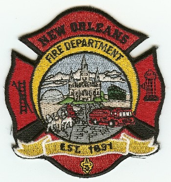 New Orleans Fire Department
Thanks to PaulsFirePatches.com for this scan.
Keywords: louisiana