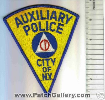 New York Police Auxiliary Police Civil Defense (New York)
Thanks to Mark C Barilovich for this scan.
Keywords: city of cd