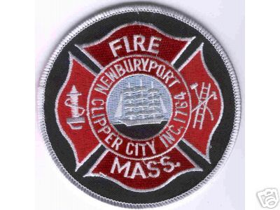 Newburyport Fire
Thanks to Brent Kimberland for this scan.
Keywords: massachusetts clipper city