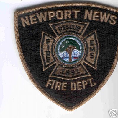 Newport News Fire Dept
Thanks to Brent Kimberland for this scan.
Keywords: virginia department ems rescue