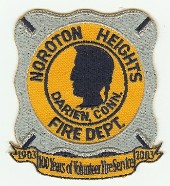 Noroton Heights Fire Dept
Thanks to PaulsFirePatches.com for this scan.
Keywords: connecticut department 100 years volunteer