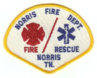 Norris Fire Dept
Thanks to PaulsFirePatches.com for this scan.
Keywords: tennessee department