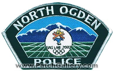 North Ogden Police Department Salt Lake 2002 Olympics (Utah)
Thanks to Alans-Stuff.com for this scan.
Keywords: dept.