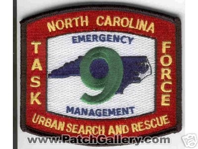 North Carolina USAR Task Force 9
Thanks to Brent Kimberland for this scan.
Keywords: north carolina urban search & and rescue emergency management