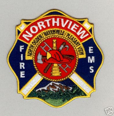 Northview Fire EMS
Thanks to PaulsFirePatches.com for this scan.
Keywords: utah north ogden harrisville pleasant view