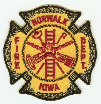 Norwalk Fire Dept
Thanks to PaulsFirePatches.com for this scan.
Keywords: iowa department