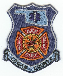 Oak Cliff Fire Dept
Thanks to PaulsFirePatches.com for this scan.
Keywords: oklahoma department logan county