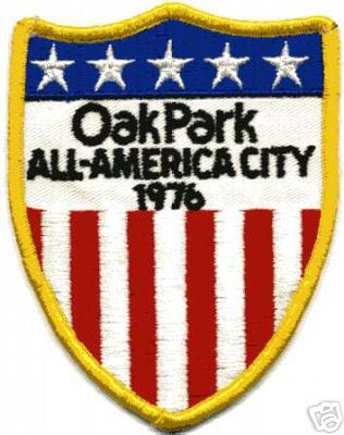 Oak Park Police (Illinois)
Thanks to Jason Bragg for this scan.
