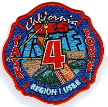Oakland Task Force 4 Region 1 US&R (California)
Thanks to PaulsFirePatches.com for this scan.
Keywords: usar urban search and rescue I